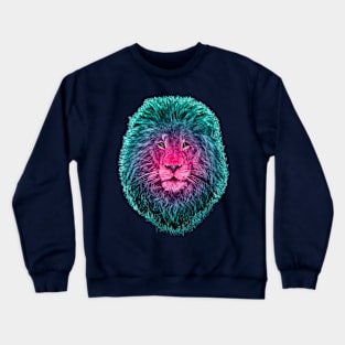 Acid Trip Lion Crewneck Sweatshirt